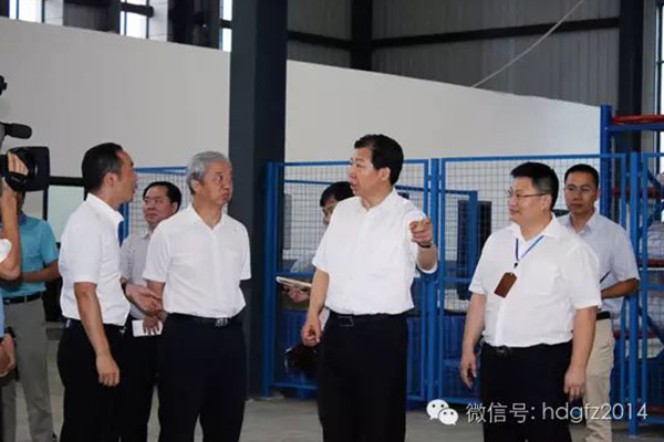 助力株洲新材料產(chǎn)業(yè)發(fā)展，省、市領(lǐng)導(dǎo)蒞臨宏大指導(dǎo)
